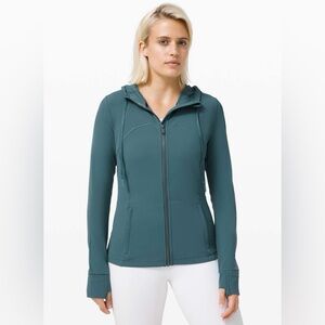 Lululemon Hooded Define Jacket Nulu Desert Teal - Size 8